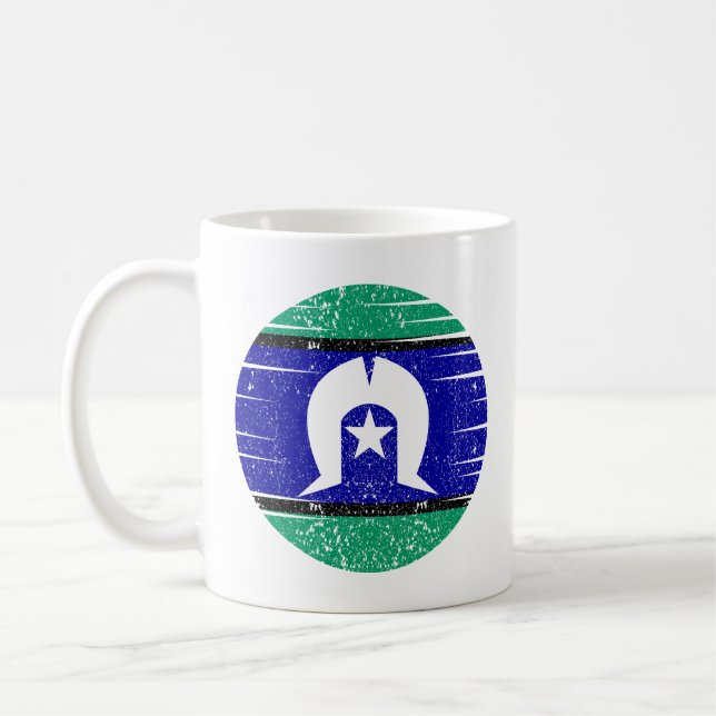 Torres Strait Islanders, Australia Coffee Mug (Left)