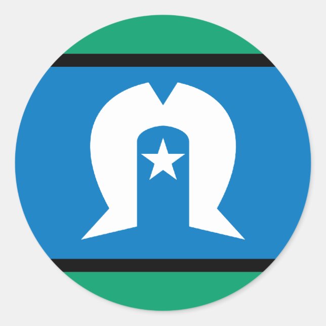 torresstrait islanders, Australia Classic Round Sticker (Front)