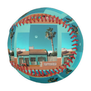 Torrevieja in Orange and Turqoise Baseball