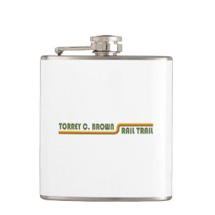 Torrey C. Brown Rail Trail Maryland Hip Flask