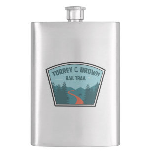 Torrey C. Brown Rail Trail Maryland Hip Flask