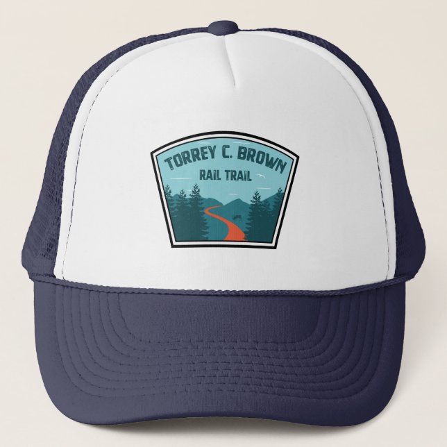 Torrey C. Brown Rail Trail Maryland Trucker Hat (Front)