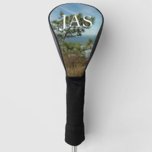 Torrey Pine and California Coastline Landscape Golf Head Cover