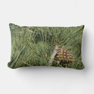 Torrey Pine Closeup California Botanical Lumbar Cushion