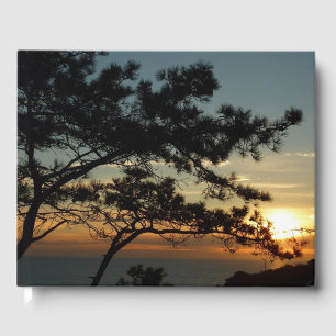 Torrey Pine Sunset I California Landscape Guest Book