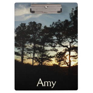 Torrey Pine Sunset II California Landscape Clipboard