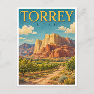Torrey Utah Capitol Reef GeoSaga Postcard