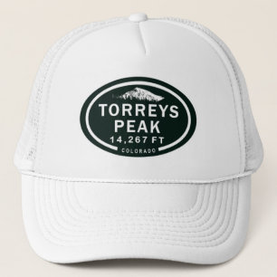 Torreys Peak 14er Colorado Rocky Mountain Trucker Hat