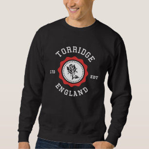 TORRIDGE England Rose Badge Sweatshirt