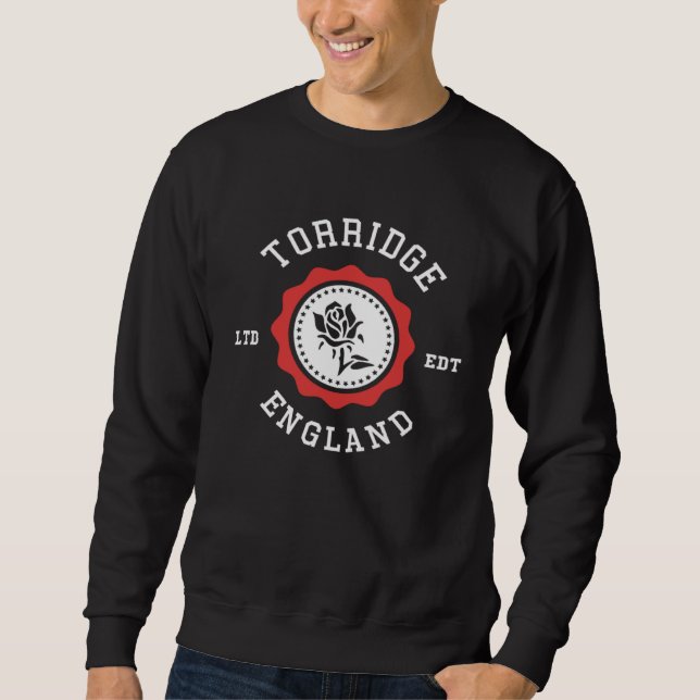 TORRIDGE England Rose Badge Sweatshirt (Front)