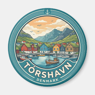 Tórshavn Denmark Magnet