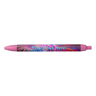 Torsion Wave Black Ink Pen