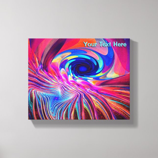 Torsion Wave Canvas Print (Front)