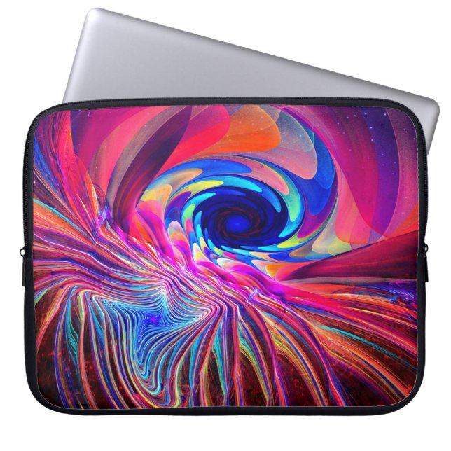 Torsion Wave Laptop Sleeve (Front)