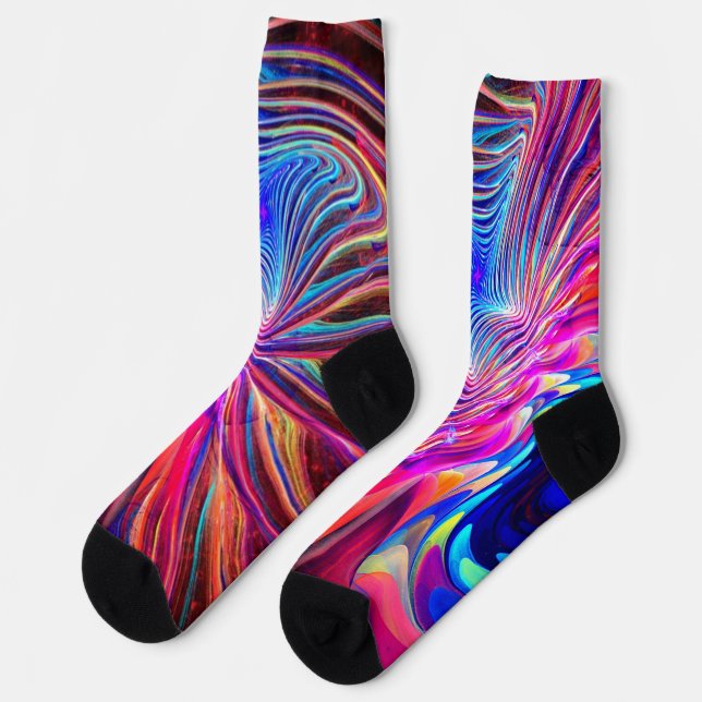Torsion Wave Socks (Left)