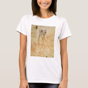 Torso of a Man in Profile, the Head Squared for Pr T-Shirt