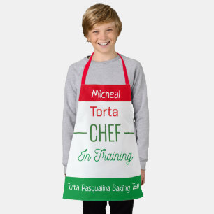 torta baking team- kids apron