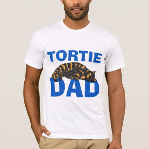 TORTIE CAT DAD T-SHIRTS