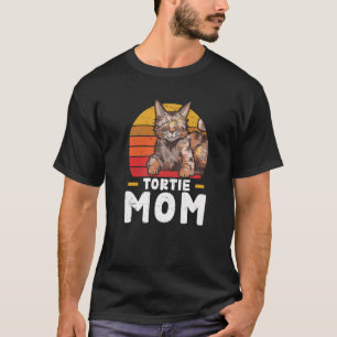 Tortie Mum Awesome Tortoiseshell Cat For A Tortie T-Shirt