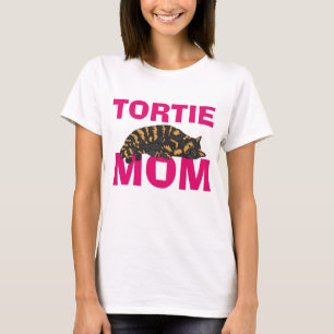 TORTIE Tortoiseshell CAT MOM T-Shirts