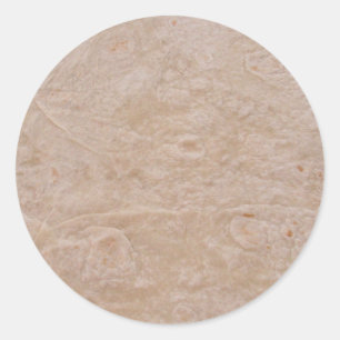 Tortilla Classic Round Sticker
