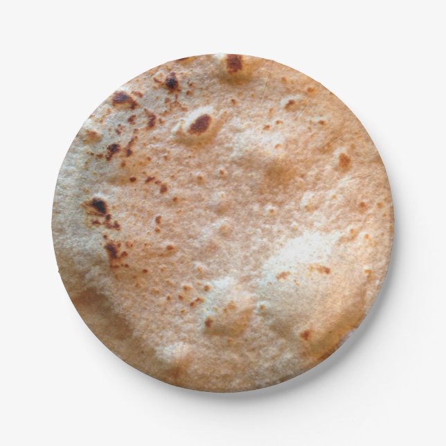 Tortilla Paper Plate (Front)