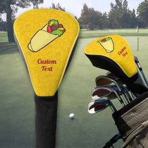 Tortilla Sandwich Wrap Golf Head Cover