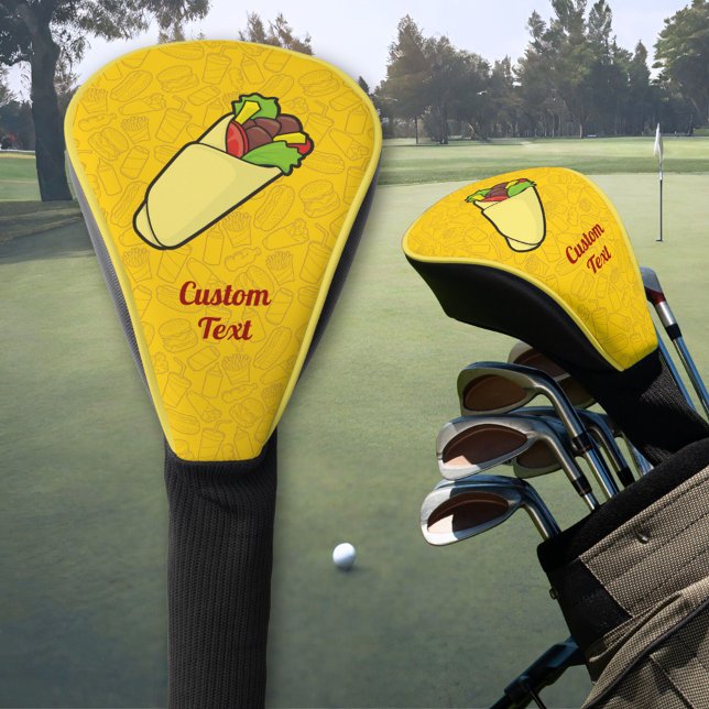Tortilla Sandwich Wrap Golf Head Cover (Creator Uploaded)