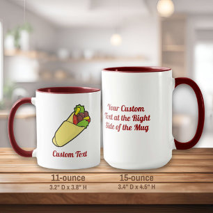 Tortilla Sandwich Wrap Mug