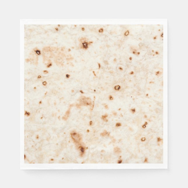 Tortilla shell napkin (Front)
