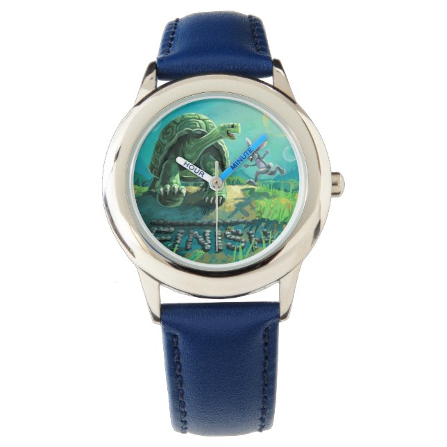 Tortoise and the Hare Art Watch (Front)