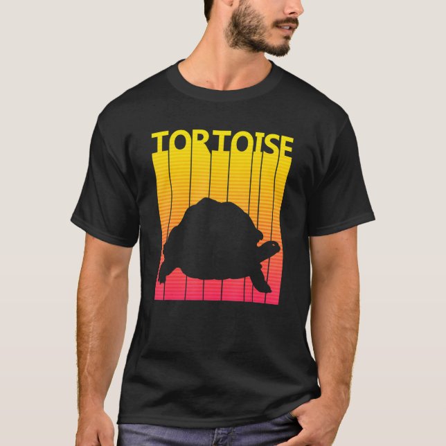 Tortoise Animal Retro Costume T-Shirt (Front)