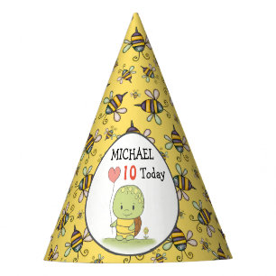 Tortoise Birthday  Party Hat