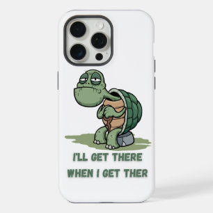 Tortoise cartoon tshirt iPhone 15 pro max case