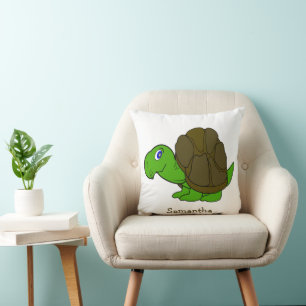 Tortoise Design Personalised Cushion