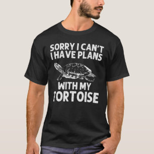 Tortoise Designs For Men Women Turtle Terrapin T-Shirt