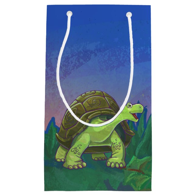 Tortoise Gifts & Accessories Small Gift Bag (Front)