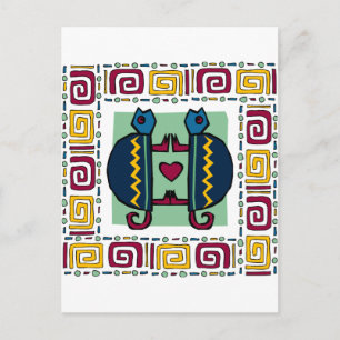 tortoise-in-love postcard