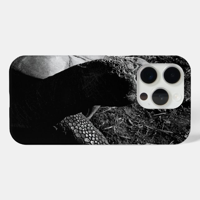 Tortoise Photograph in Black and White Case-Mate iPhone Case (Back (Horizontal))