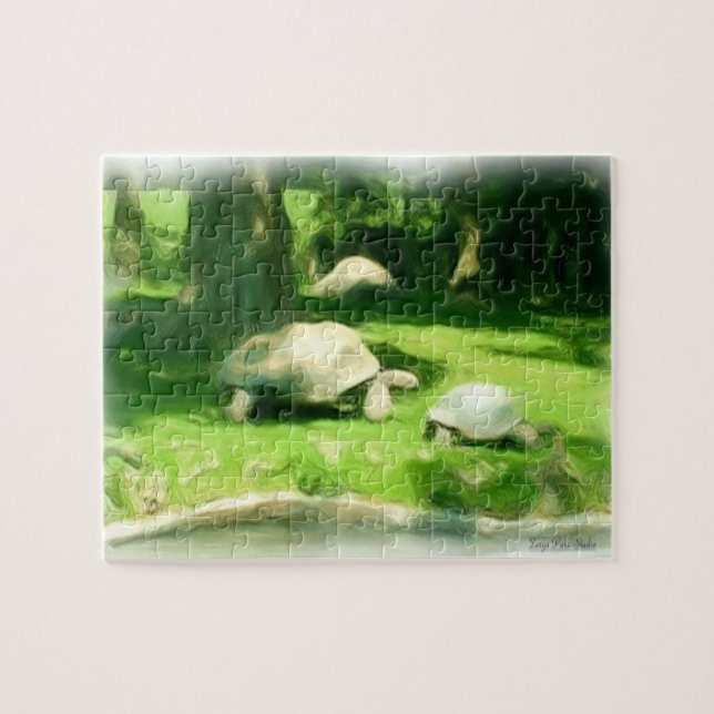 Tortoise Race Jigsaw Puzzle (Horizontal)
