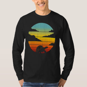 Tortoise Retro Vintage Style 60s 70s Men Women Tur T-Shirt