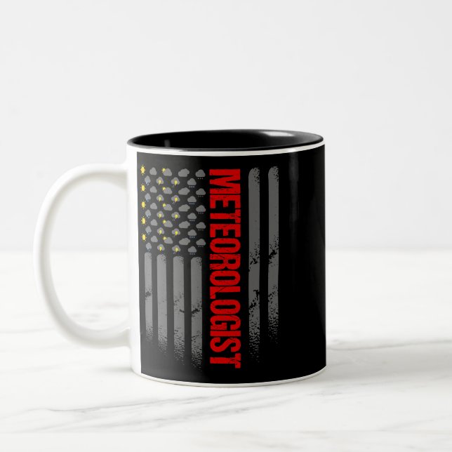 Tortoise Riding TRex Dinosaur Pet Two-Tone Coffee Mug (Left)