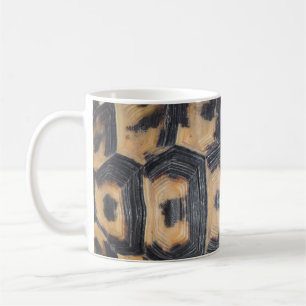 Tortoise shell coffee mug
