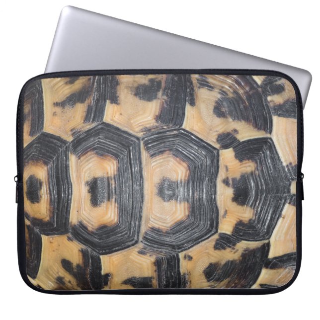 Tortoise shell laptop sleeve (Front)