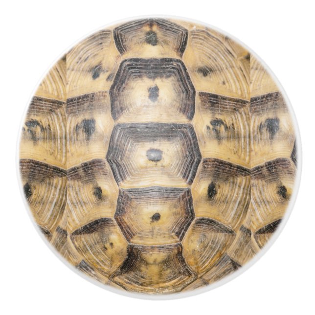 Tortoise shell pattern ceramic knob (Front)
