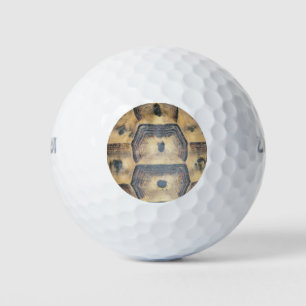 Tortoise Shell Pattern Golf Balls