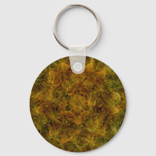 Tortoise Shell Pattern Keychain