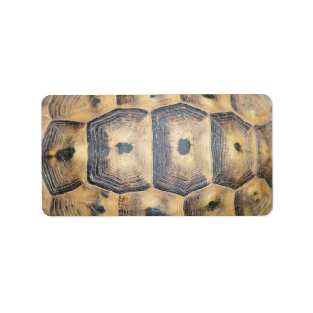 Tortoise Shell Pattern Label (Front)