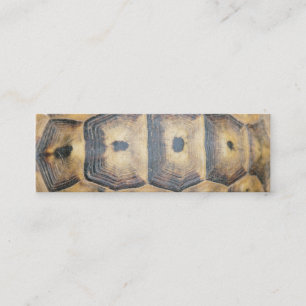 Tortoise Shell Pattern Mini Business Card