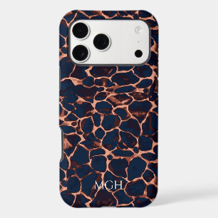 Tortoise Shell Personalized Monogram Phone Case